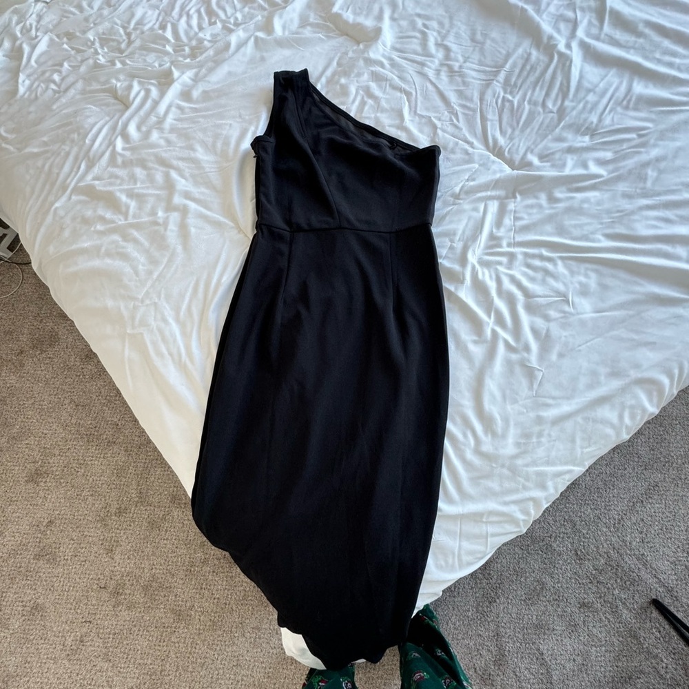 Black formal dress